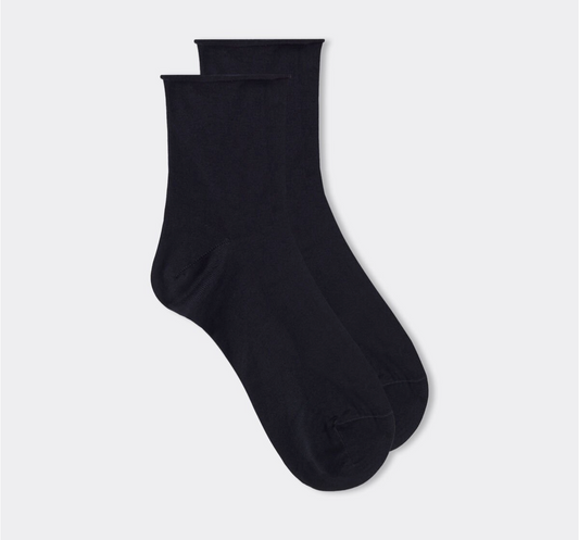 Classic Black Comfort Socks – 1 Pair